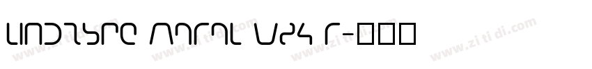 Linotype Maral W84 R字体转换